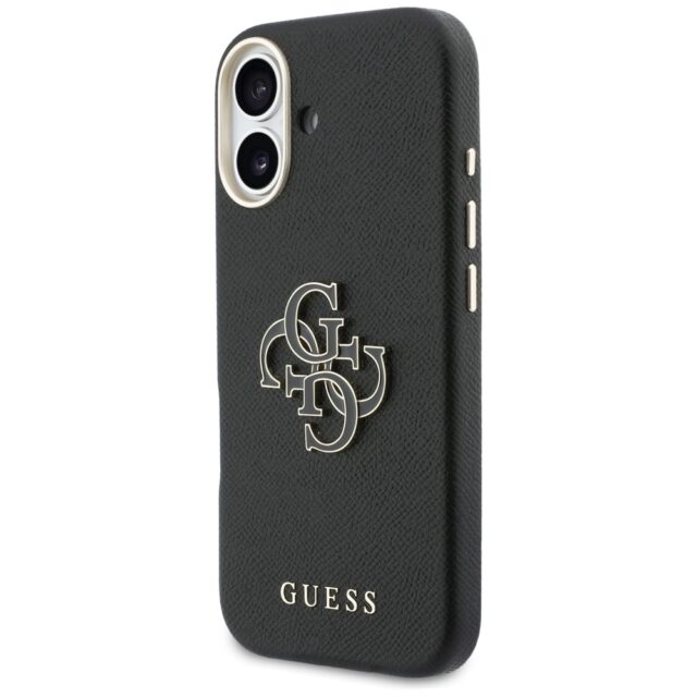 Case Guess FW Resin Logo for iPhone 17 black - imagine 2
