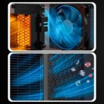 EXTRALINK GRZEJNIK ELEKTRYCZNY KOLUMNOWY CERAMICZNY FARELKA 1500W PILOT LED - imagine 7