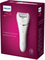 Philips BRE700/00 epilator 32 tweezers Silver  White - imagine 2