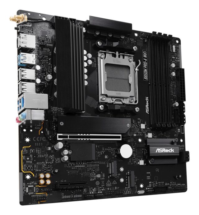Asrock B850M Pro-A WiFi AMD B850 Socket AM5 micro ATX - imagine 4