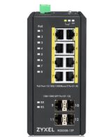 Zyxel RGS200-12P Managed L2 Gigabit Ethernet (10/100/1000) Power over Ethernet (PoE) Black - imagine 3