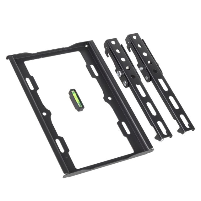 Maclean MC-942 TV Bracket Wall Mount LCD LED OLED QLED Plasma Slim 13  - 42  25kg VESA - imagine 2