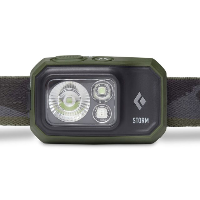 Black Diamond Storm 450 Olive Headband flashlight - imagine 2