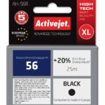 Activejet AH-56R Ink (replacement for HP 56 C6656A; Premium; 25 ml; black)