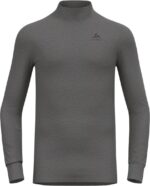 ODLO BL TOP turtle neck l/s ACTIVE WARM men's T-shirt  size L  grey - imagine 3