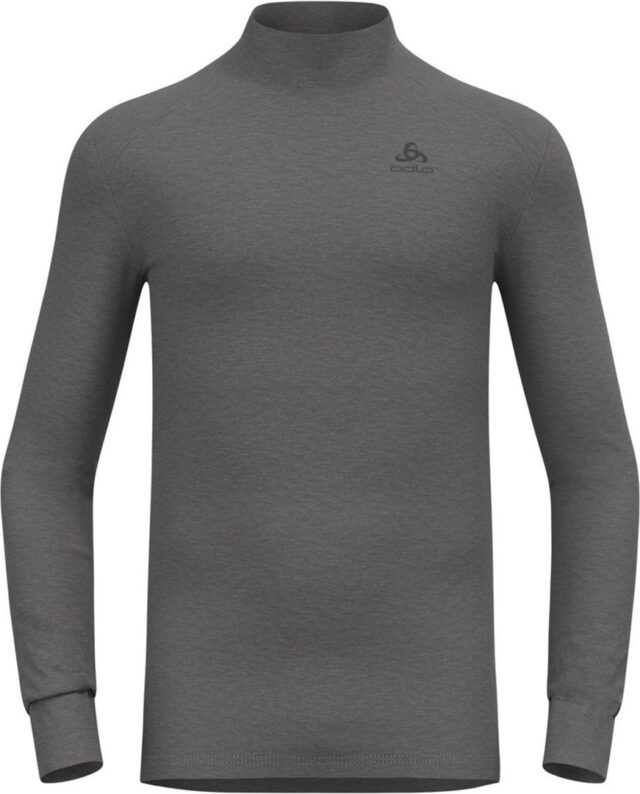 ODLO BL TOP turtle neck l/s ACTIVE WARM men's T-shirt  size L  grey - imagine 3