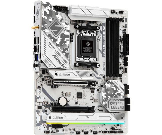 Asrock B650 STEEL LEGEND WIFI motherboard - imagine 3