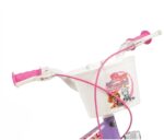 16  Paw Patrol Purple 1680 Girl children's bicycle + Paw Patrol pink children's helmet TOIMSA 10896
