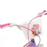 16  Paw Patrol Purple 1680 Girl children's bicycle + Paw Patrol pink children's helmet TOIMSA 10896