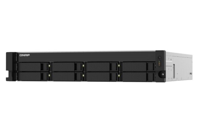 QNAP TS-832PXU NAS Rack (2U) Ethernet LAN Aluminium  Black AL324 - imagine 4