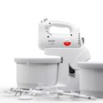 SMAPP Hand Mixer with 2 bowls 451.66 White - imagine 2