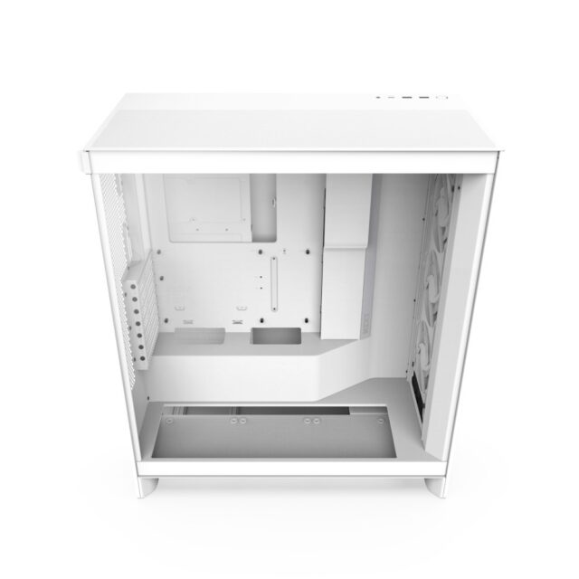 NZXT H7 Flow RGB Midi Tower White - imagine 3