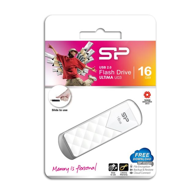 Silicon Power Ultima U03 USB flash drive 16 GB USB Type-A 2.0 White - imagine 4