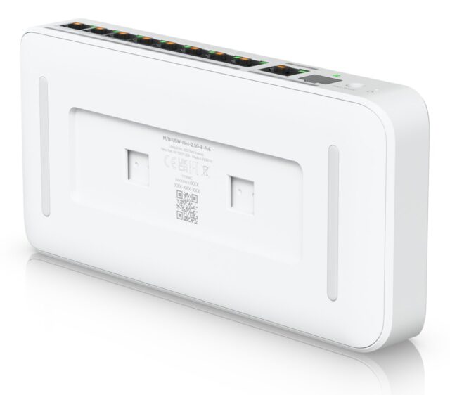 Ubiquiti UniFi Flex 2.5G PoE Managed L2 2.5G Ethernet (100/1000/2500) Power over Ethernet (PoE) Desktop/Wall-Mounting White - imagine 6