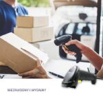 Qoltec 50876 Laser scanner 1D | USB | Black - imagine 4