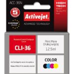 Activejet ACC-36N Ink cartridge (replacement for Canon CLI-36; Supreme; 12.5 ml; colour)