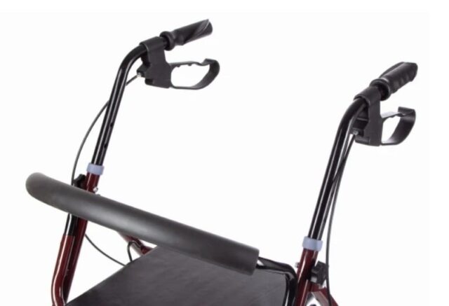 Four-wheel walker with seat function - imagine 3