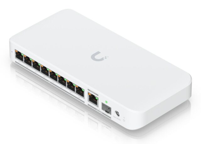 Ubiquiti UniFi Flex 2.5G PoE Managed L2 2.5G Ethernet (100/1000/2500) Power over Ethernet (PoE) Desktop/Wall-Mounting White - imagine 5