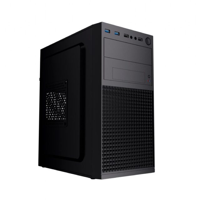 Gembird Mini-tower computer case Fornax K300  Micro-ATX  2x USB 3.0 + 2x USB 2.0  black - imagine 5
