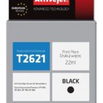 Activejet AE-2621N Ink cartridge (replacement for Epson 26 T2621; Supreme; 22 ml; black)