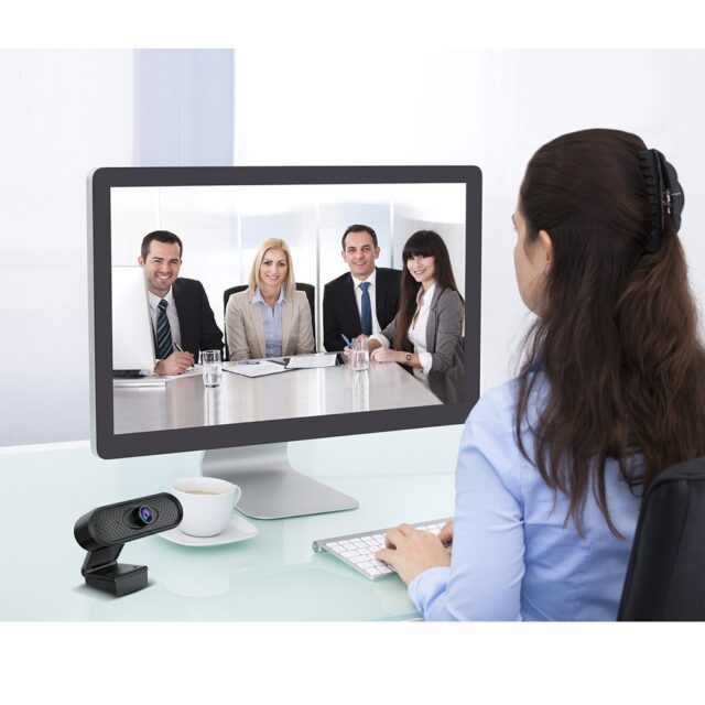 USB Nano RS RS680 HD 1080P (1920x1080) webcam with built-in microphone - imagine 4