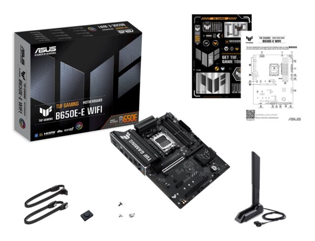 ASUS TUF GAMING B650E-E WIFI AMD B650 Socket AM5 ATX - imagine 8