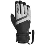 REUSCH BOOSTER GORE-TEX GLOVES SIZE 8.5 BLACK AND GREY