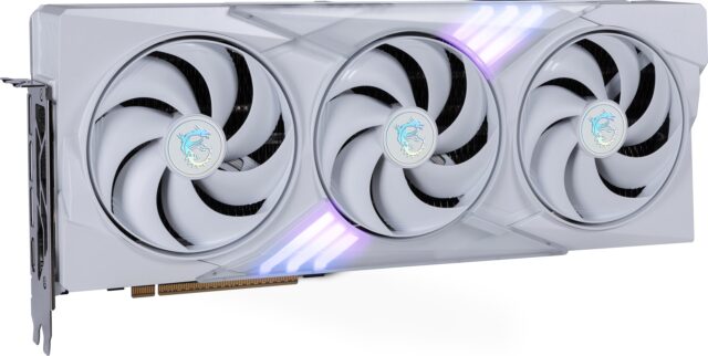 MSI GAMING GEFORCE RTX 5080 16G TRIO OC WHITE graphics card NVIDIA 16 GB GDDR7 - imagine 11