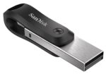 SanDisk iXpand USB flash drive 64 GB USB Type-A / Lightning 3.2 Gen 2 (3.1 Gen 2) Black  Silver - imagine 2
