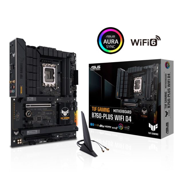 ASUS TUF GAMING B760-PLUS WIFI D4 Intel B760 LGA 1700 ATX - imagine 5