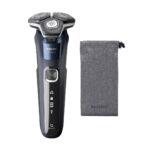Philips SHAVER Series 5000 S5885/10 men's shaver Rotation shaver Trimmer Black  Blue - imagine 2