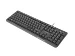 NATEC KEYBOARD TROUT SLIM USB  US LAYOUT  BLACK - imagine 2