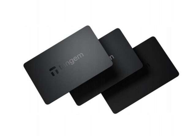 Portfel kryptowalutowy Tangem Wallet - 3 karty - imagine 2