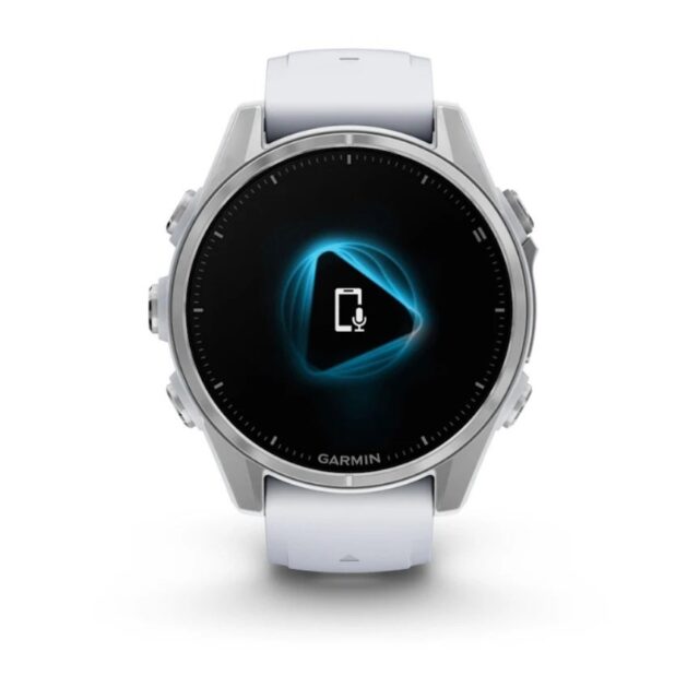 Garmin Fenix 8 3.3 cm (1.3 ) AMOLED 43 mm Digital 416 x 416 pixels Touchscreen Silver Wi-Fi GPS (satellite) - imagine 12