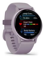 Garmin Vivoactive 5 3.05 cm (1.2 ) AMOLED Digital 390 x 390 pixels Touchscreen Violet Wi-Fi GPS (satellite) - imagine 3