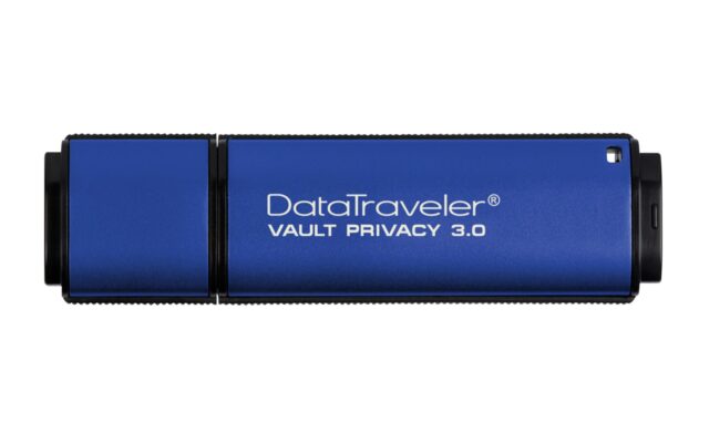 Kingston Technology DataTraveler Vault Privacy 3.0 32GB USB flash drive USB Type-A 3.2 Gen 1 (3.1 Gen 1) Blue - imagine 5