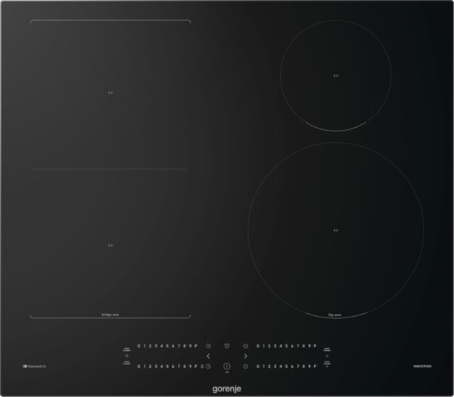 Gorenje GI6432BCWF Black Built-in 60 cm Zone induction hob 4 zone(s) - imagine 2