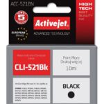 Activejet ACC-521BN Ink cartridge (replacement for Canon CLI-521Bk; Supreme; 10 ml; black)