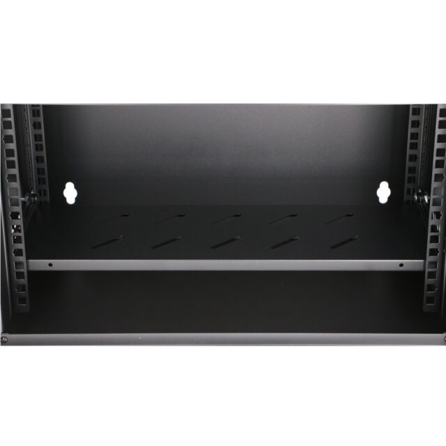 EXTRALINK LITE 6U 530X400 WALL-MOUNTED RACKMOUNT CABINET BLACK - imagine 9