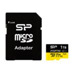 Memory card Silicon Power Inspire 256 GB MicroSDXC V30 UHS-I U3 A2 4K + adapter (SP256GBSTXLA2V1NSP) - imagine 2