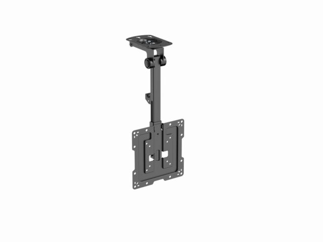 Gembird CM-55ST-01 Full motion TV ceiling mount  23  - 55   black - imagine 13