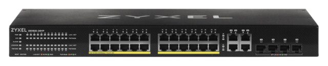 Zyxel GS1920-24HPV2 Managed Gigabit Ethernet (10/100/1000) Power over Ethernet (PoE) Black - imagine 2