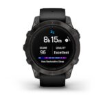 Garmin epix Pro (Gen 2) Sapphire Edition 3.3 cm (1.3 ) AMOLED 47 mm Digital 416 x 416 pixels Touchscreen Black Wi-Fi GPS (satellite) - imagine 8