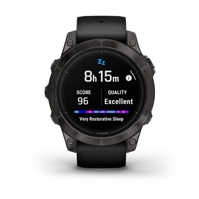 Garmin epix Pro (Gen 2) Sapphire Edition 3.3 cm (1.3 ) AMOLED 47 mm Digital 416 x 416 pixels Touchscreen Black Wi-Fi GPS (satellite) - imagine 8