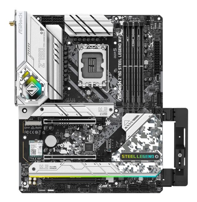 Asrock Z790 Steel Legend WiFi Intel Z790 LGA 1700 ATX - imagine 2