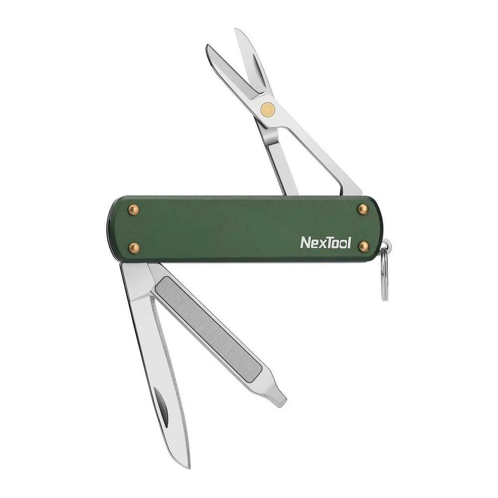 cps-812e3dfc2d6c318b36ba5a11fa7ea39a-2026-01-15-20-45-24 NexTool Mini Pocket Knife NE0143 4-in-1 green - imagine 1