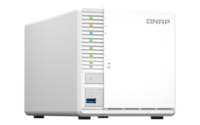 QNAP TS-364 NAS Tower Ethernet LAN White N5095 - imagine 4