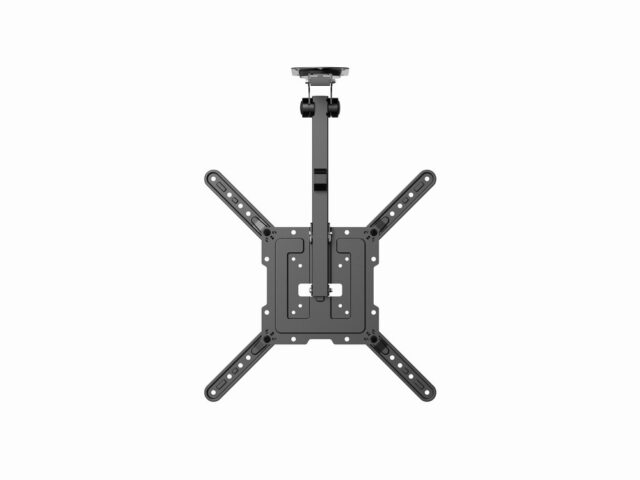 Gembird CM-55ST-01 Full motion TV ceiling mount  23  - 55   black - imagine 4