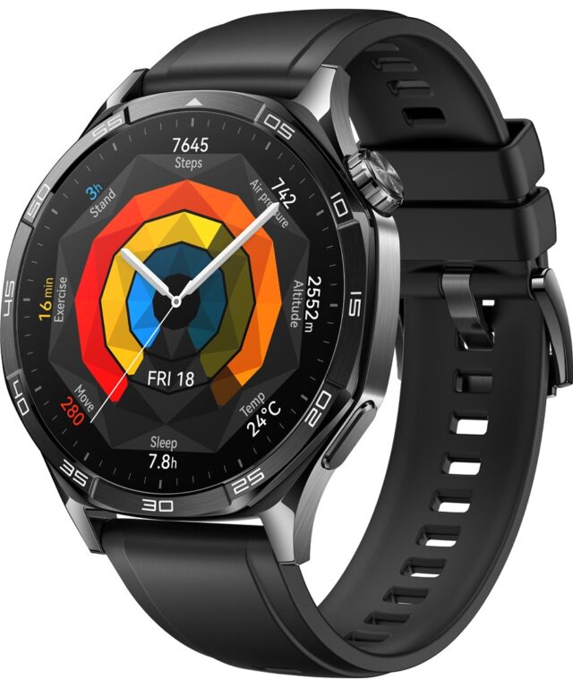 Huawei WATCH GT 5 46mm Vili-B19F | Smart watch | GPS integrated | AMOLED screen 1.43 inches | Black - imagine 3