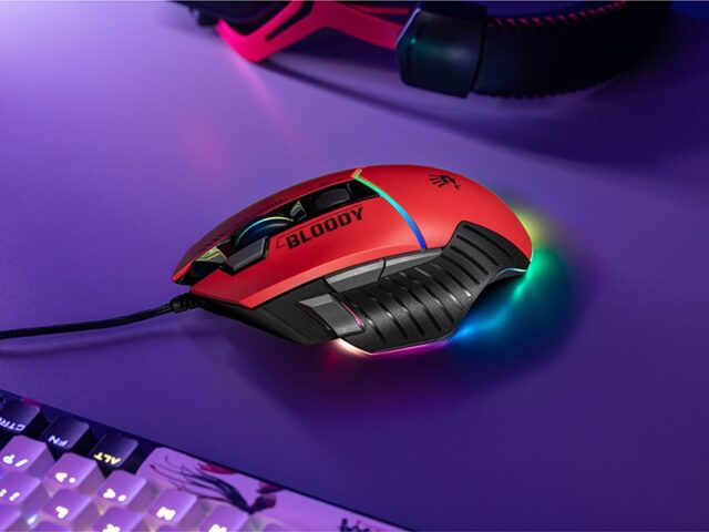 A4Tech mouse Bloody W95Max USB Sports Red A4TMYS47257 - imagine 6